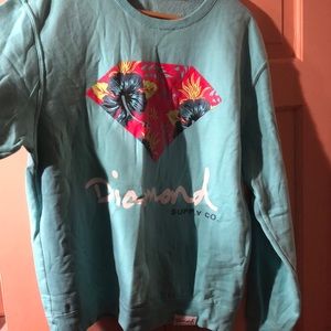 Diamond supply crew neck sweatshirt